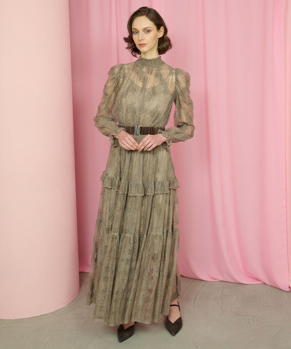 CORCOVADO / フラワーレースドレス DRESS Night STORE | ダブル