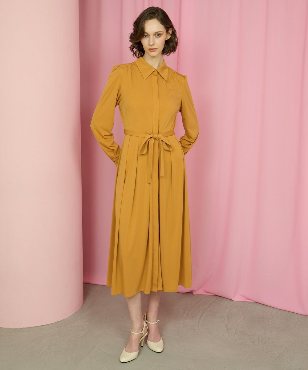 CORCOVADO / トリコットジャージ シャツドレス DRESS Night STORE