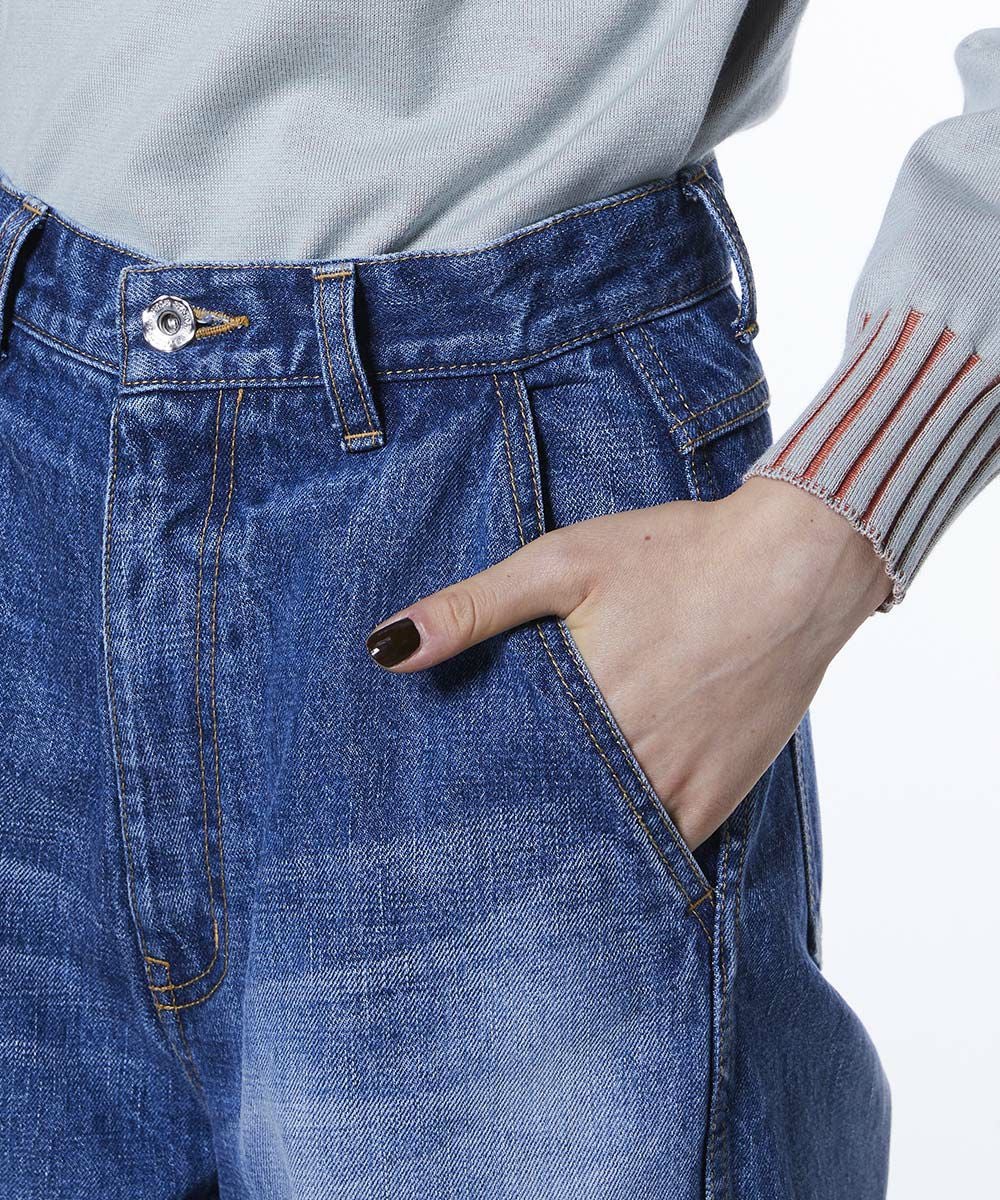 DSC / 13.5oz カーブラインデニムパンツ BOTTOMS Night STORE | ダブル