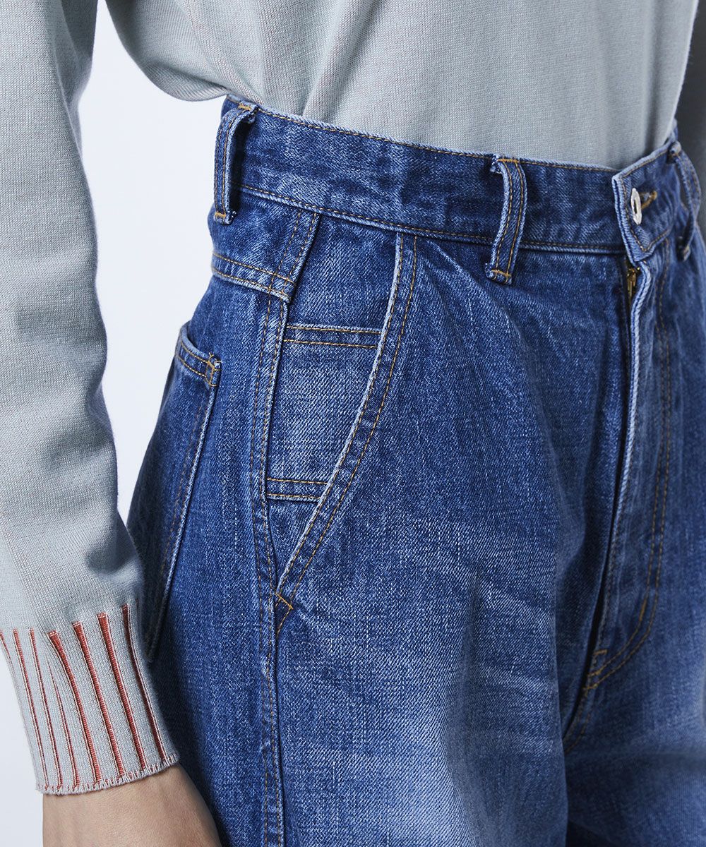 DSC / 13.5oz カーブラインデニムパンツ BOTTOMS Night STORE | ダブル