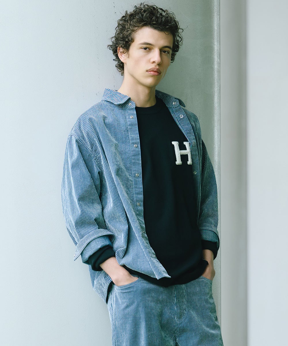 D/him H刺繍フライスロンT TOPS Night STORE | ダブルスタンダード