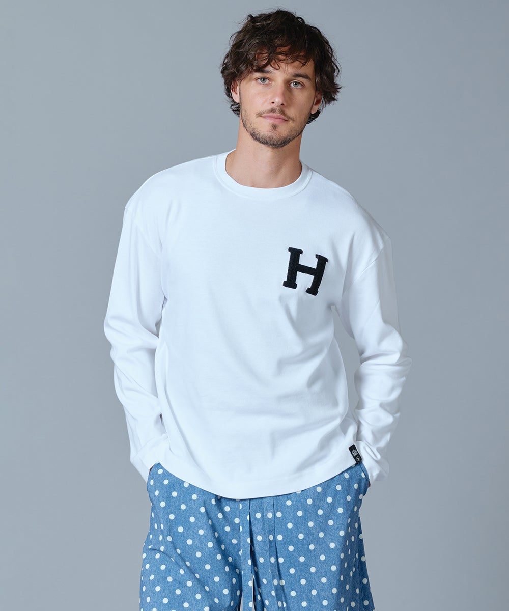 D/him H刺繍フライスロンT TOPS Night STORE | ダブルスタンダード