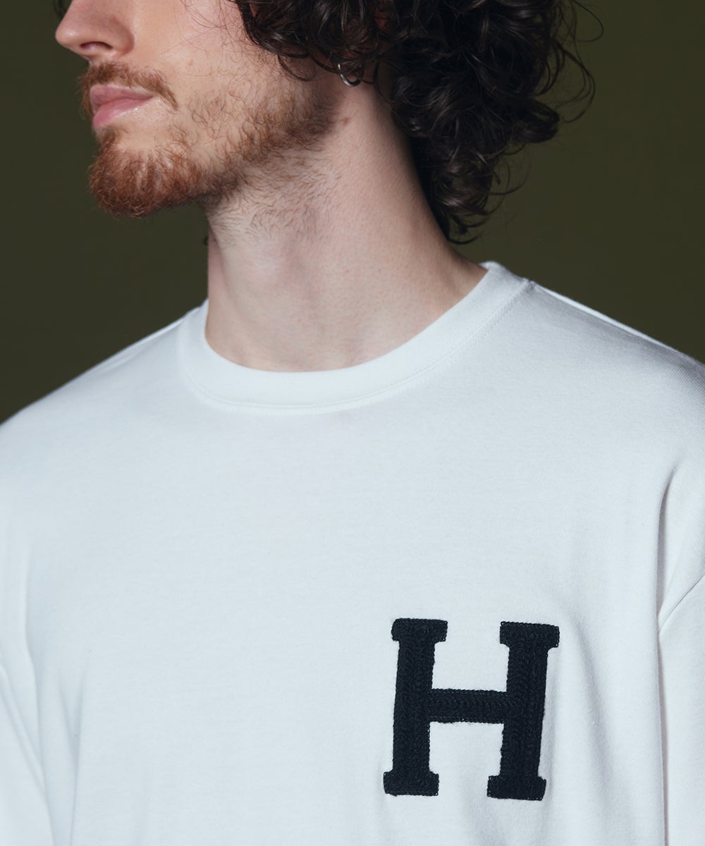 D/him H刺繍フライスロンT TOPS Night STORE | ダブルスタンダード