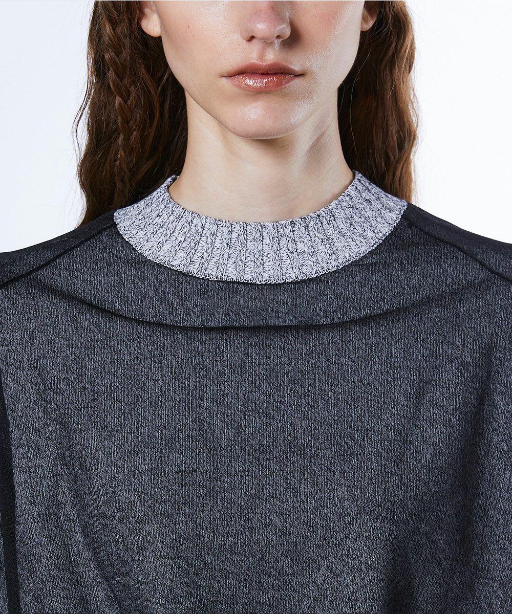 ESSENTIAL / フィラメン天竺 レイヤードトップス TOPS Night STORE