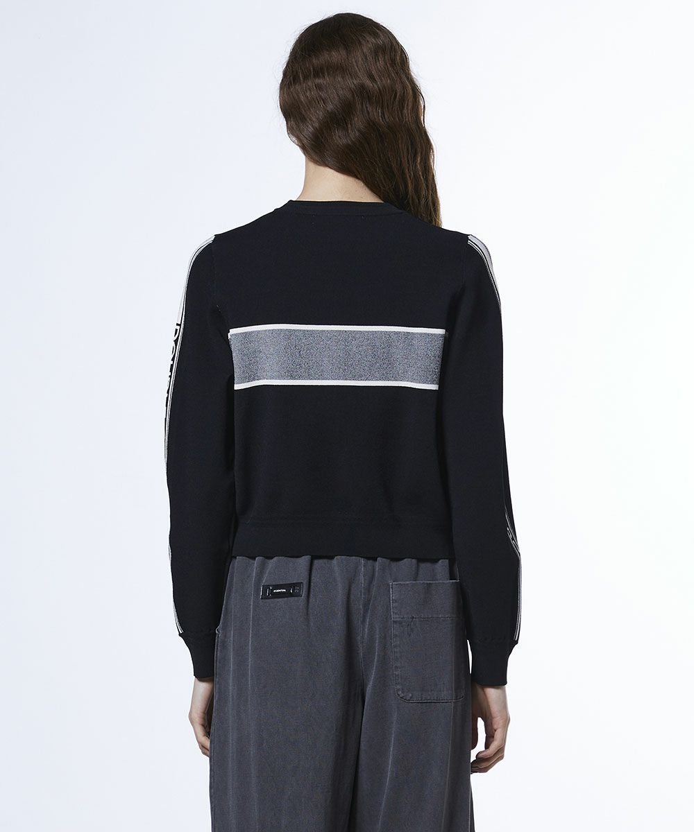 ESSENTIAL / ロゴラインプルオーバー TOPS Night STORE | ダブル