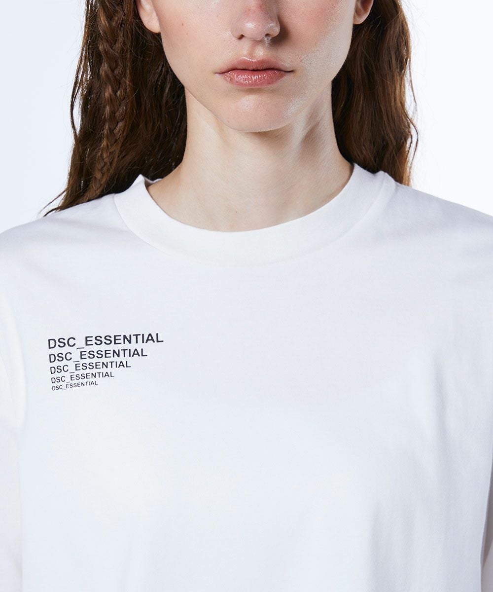 ESSENTIAL / 天竺アシンメトリーロンT TOPS Night STORE | ダブル