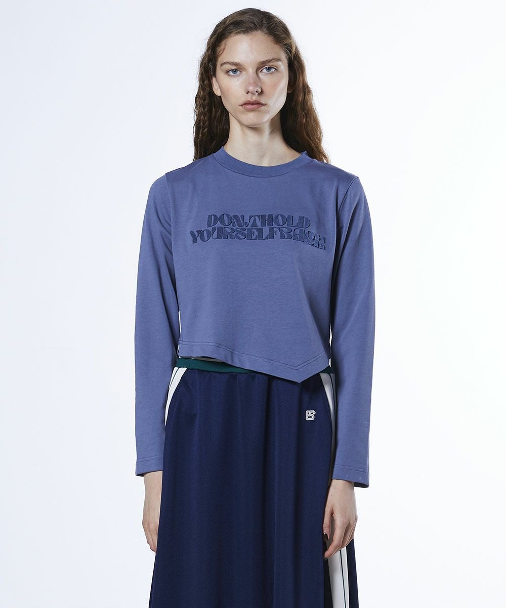 ダブルスタンダード×エッセンシャル　カットソー　フリーサイズ ESSENTIAL / バックカットアウトTシャツ TOPS Night STORE | ダブル