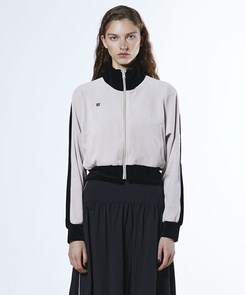 ベージュ×ブラック