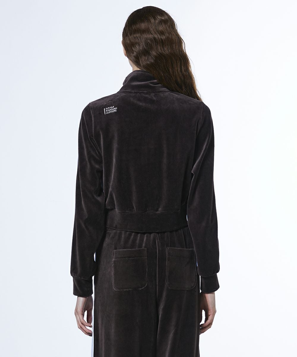 ESSENTIAL / パシフィックヘビーベロアトラックジャケット TOPS Night