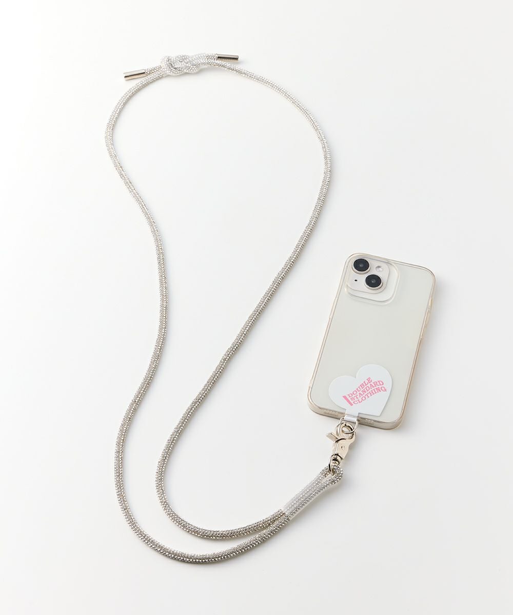 DSC / ラインストーンスマホショルダーストラップ（WEB限定） GOODS
