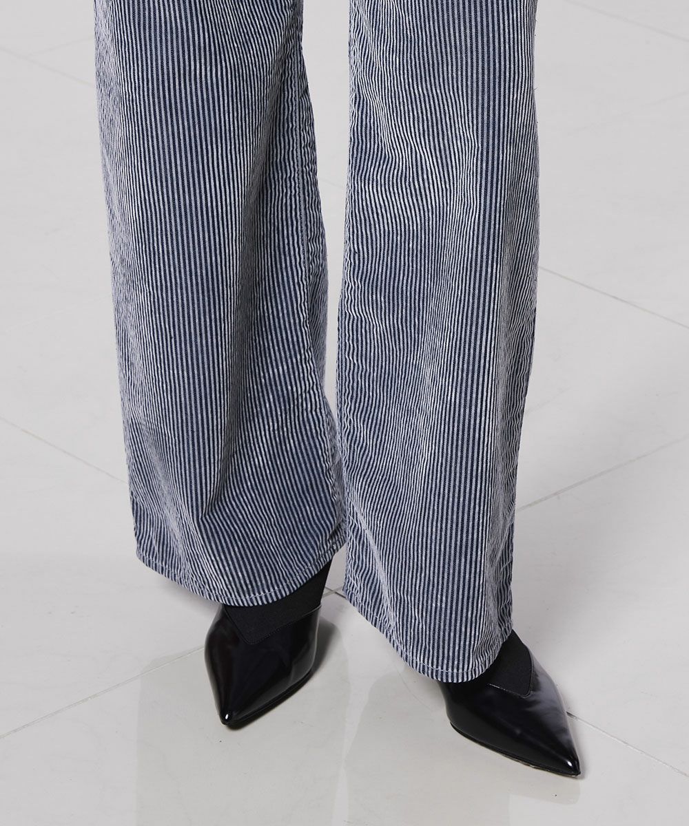 Sov. / デニムフロッキープリントパンツ BOTTOMS Night STORE | ダブル