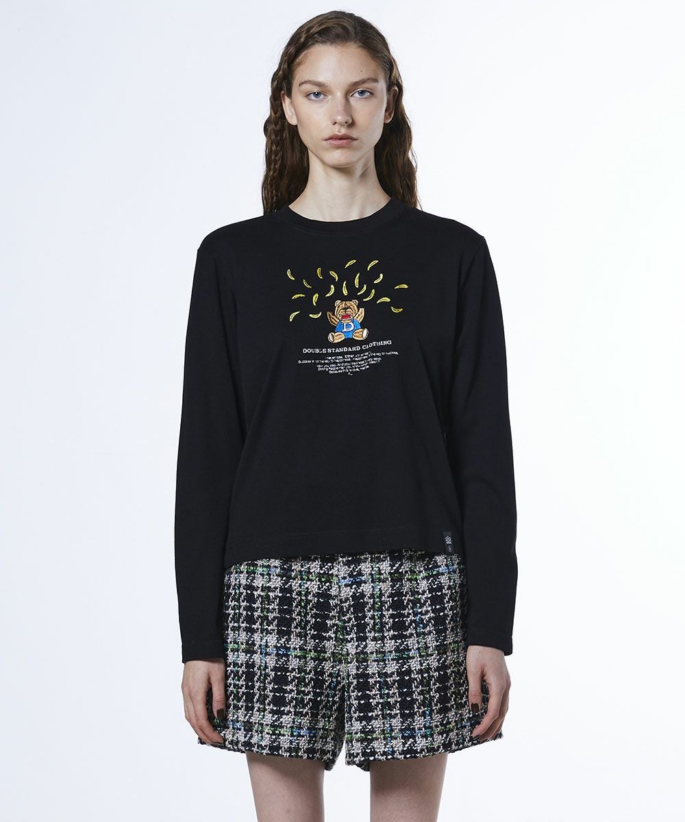 DSC / バナナベア フライスロンT TOPS Night STORE | ダブル