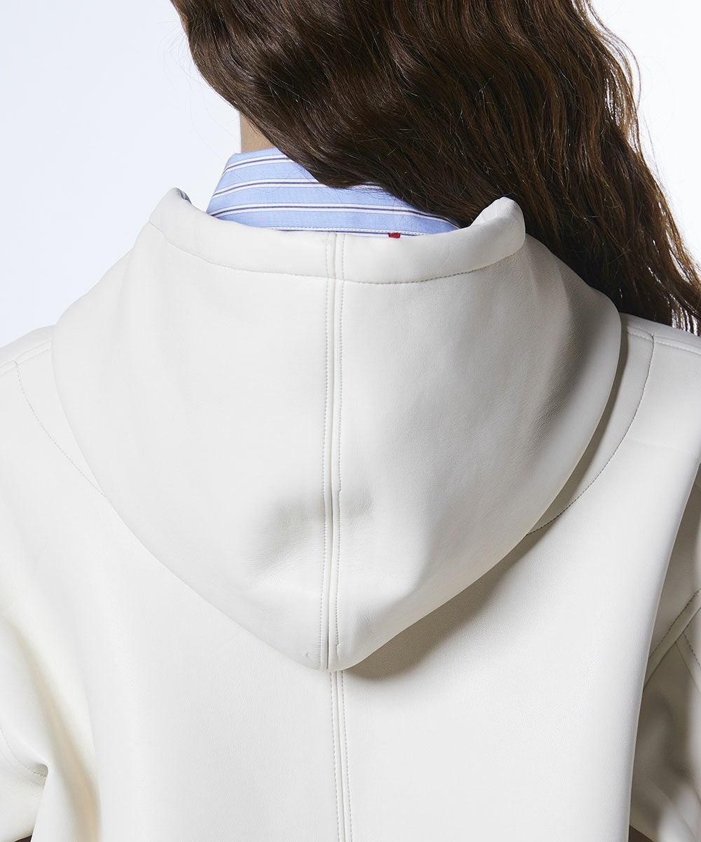 DSC / レザーダンボール パーカージャケット OUTERS Night STORE