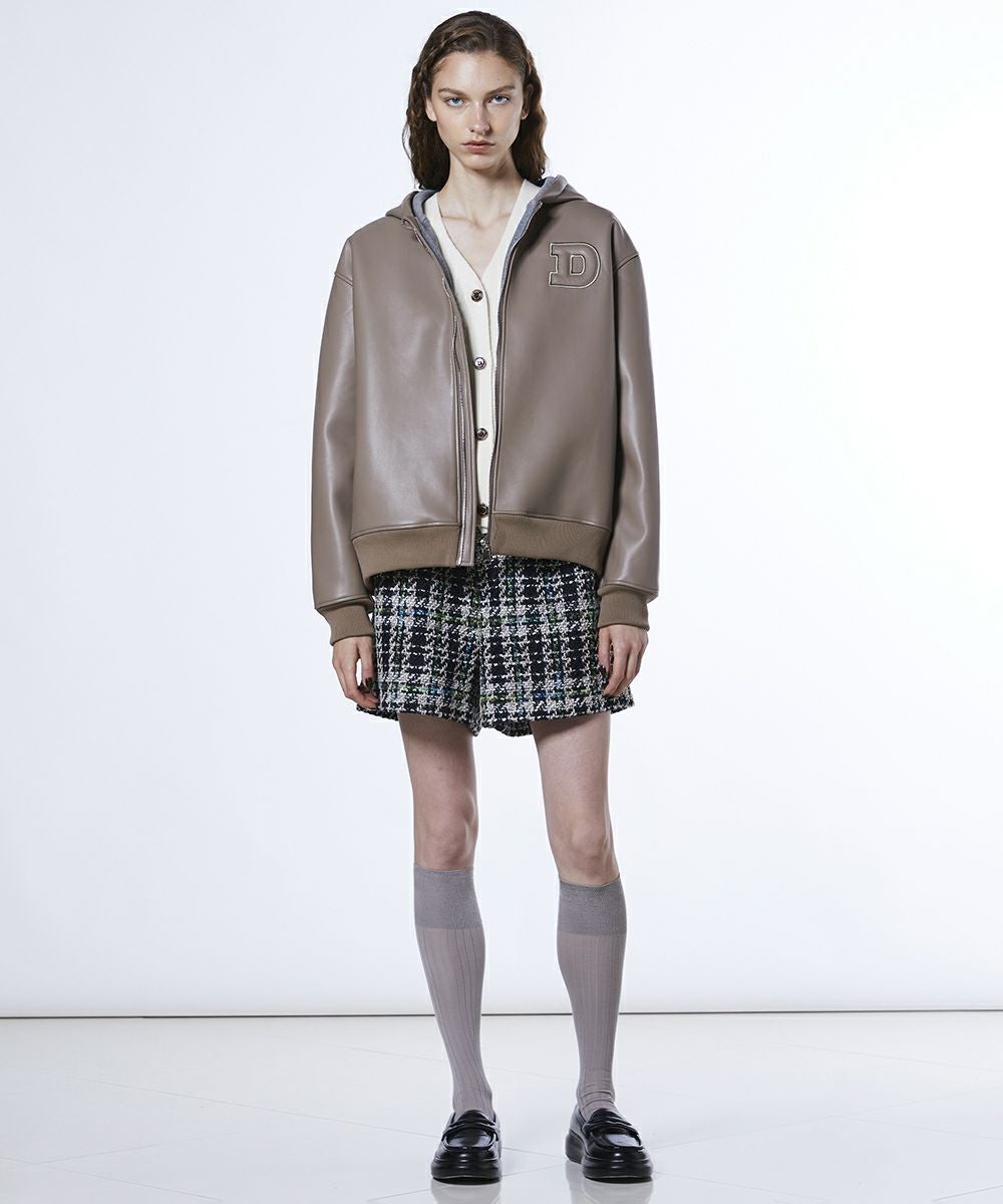 DSC / レザーダンボール パーカージャケット OUTERS Night STORE