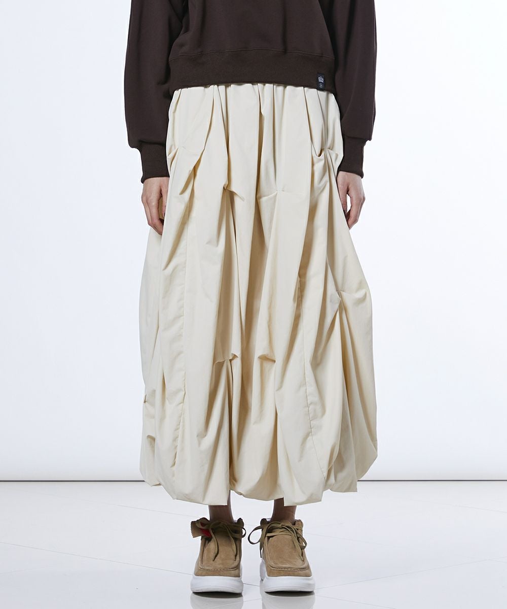 DSC / ランダムタック バルーンスカート BOTTOMS Night STORE | ダブル