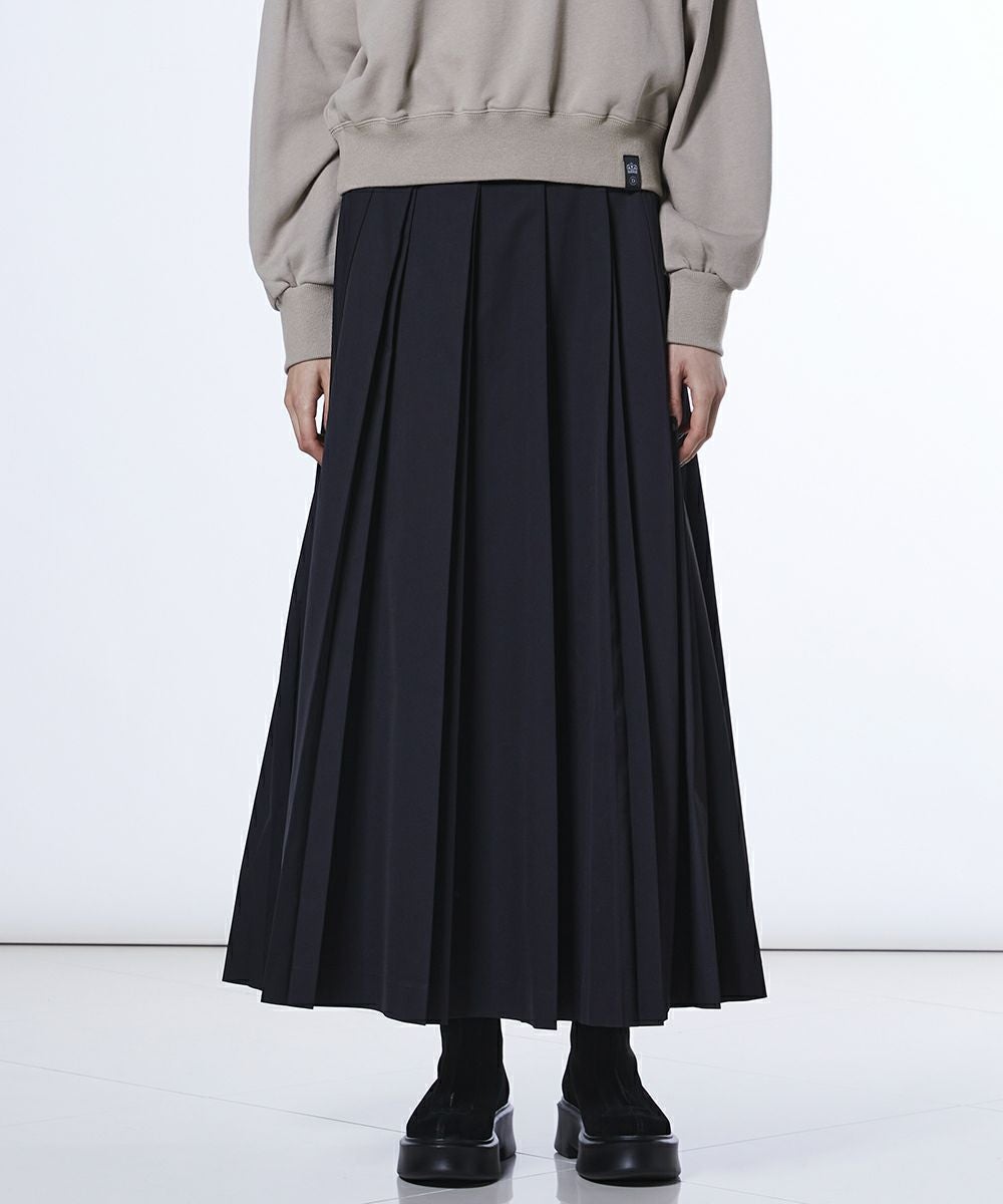 DSC / ツイルストレッチ プリーツスカート BOTTOMS Night STORE