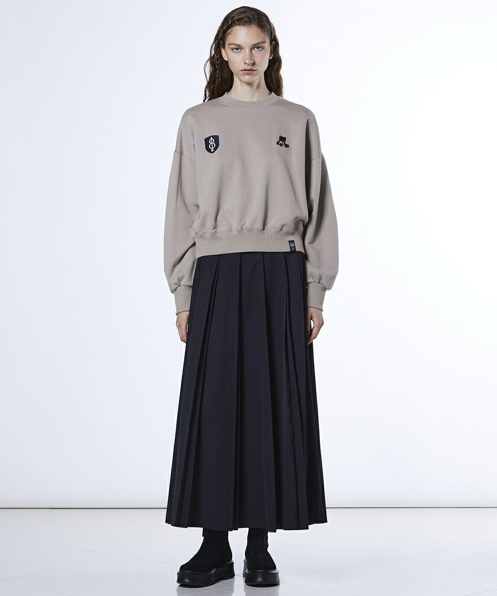 DSC / ツイルストレッチ プリーツスカート(SALE) BOTTOMS Night STORE