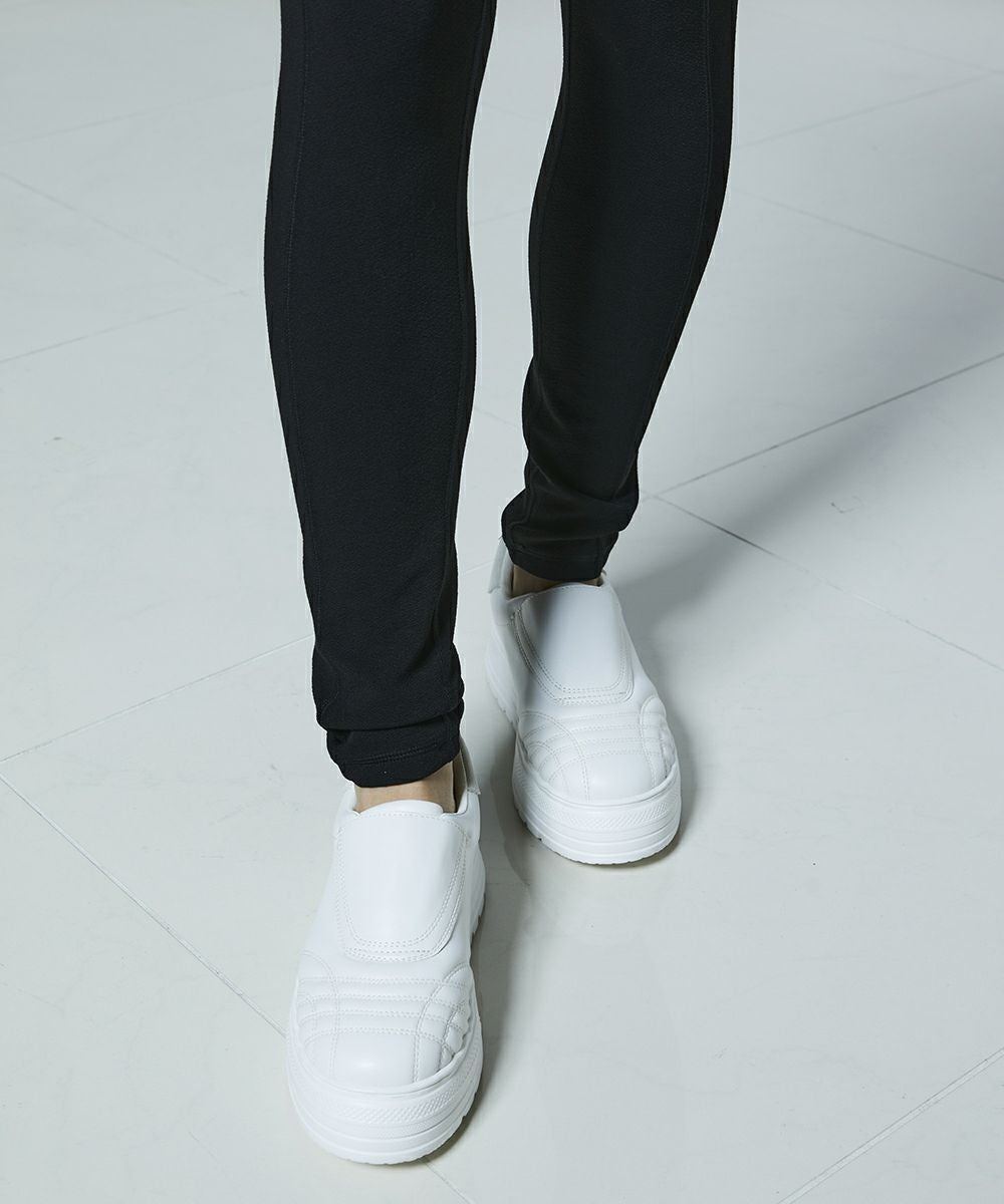 ESSENTIAL / 杢インレーニットレギパン(WEB限定) BOTTOMS Night STORE
