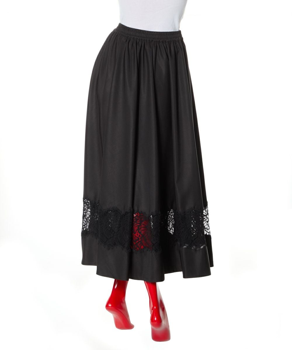 DSC / レースフレアスカート(WEB限定) BOTTOMS Night STORE | ダブル