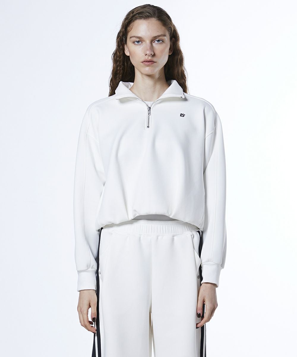ESSENTIAL / ダンボール ハーフジッププルオーバー TOPS Night STORE