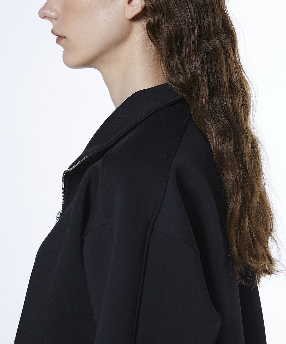 ESSENTIAL / ダンボール ハーフジッププルオーバー TOPS Night STORE