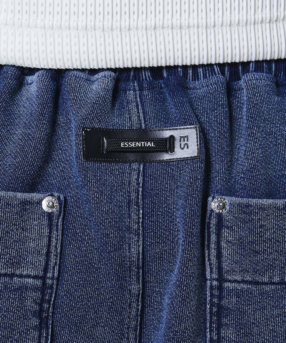 ESSENTIAL / インディゴ ワイドスウィッチパンツ BOTTOMS Night STORE