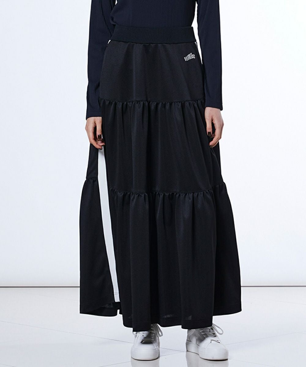 【美品】ESSENTIALダブルスタンダードクロージング メッシュスカート日本製 DOUBLE STANDARD CLOTHING（ダブルスタンダードクロージング