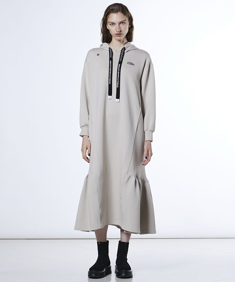 ESSENTIAL / ダンボール フリルマキシワンピース DRESS Night STORE