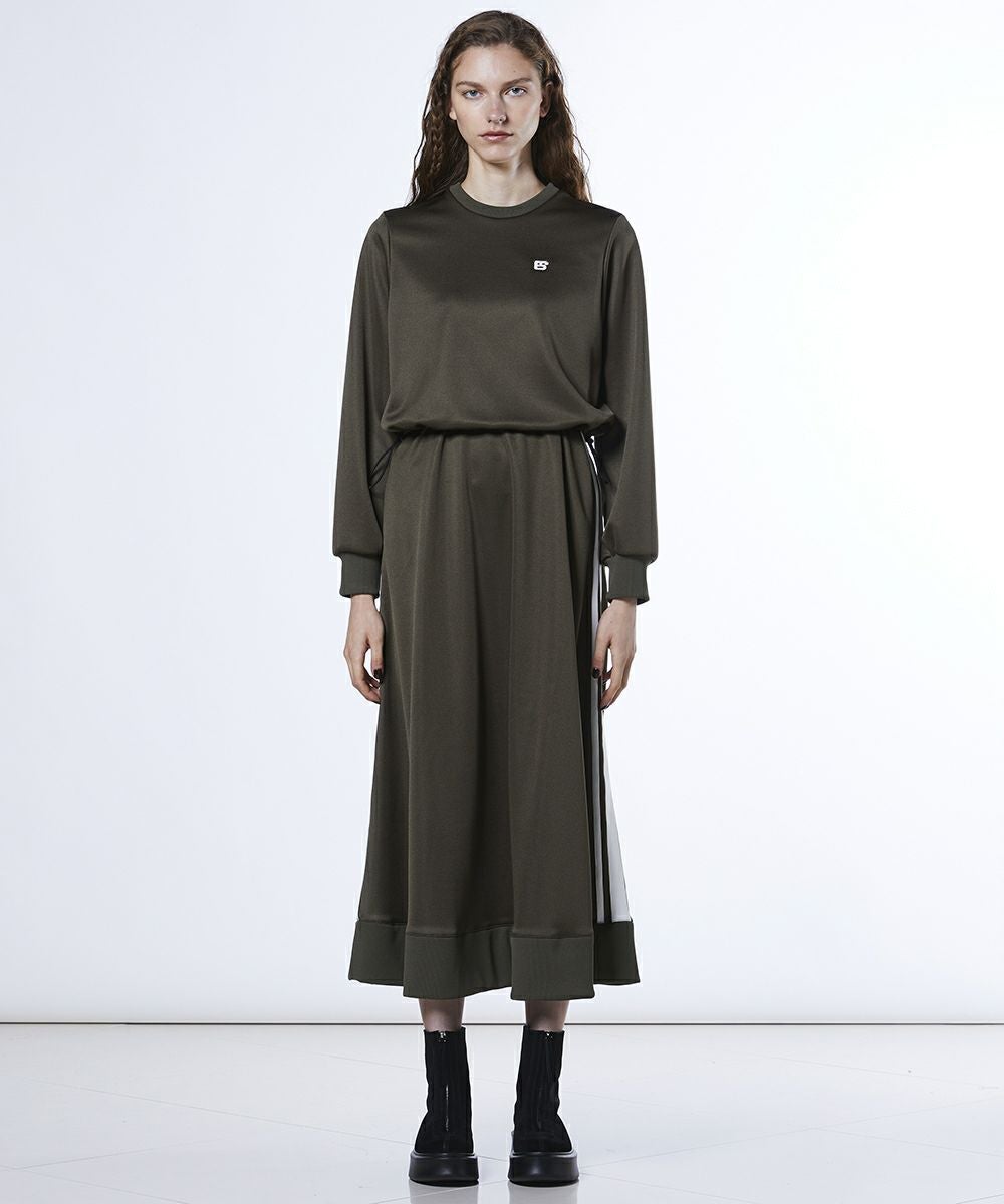 ESSENTIAL / ブライトキング トラックレイヤードワンピース DRESS
