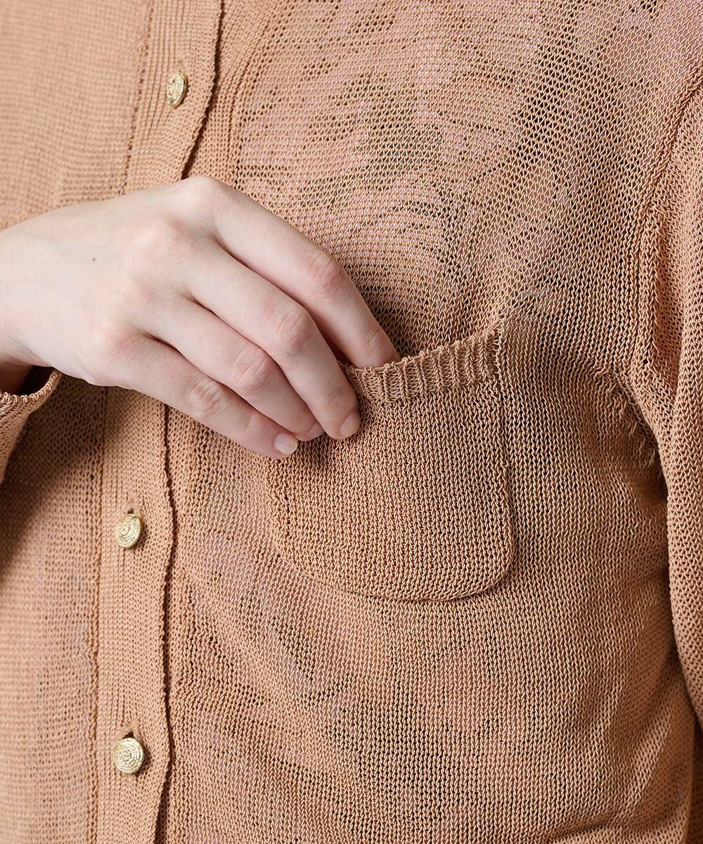 CORCOVADO / コイルヤーン ニットカーディガン TOPS Night STORE