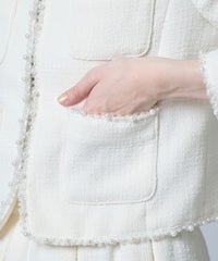 CORCOVADO / ツイード ノーカラージャケット OUTERS Night STORE 