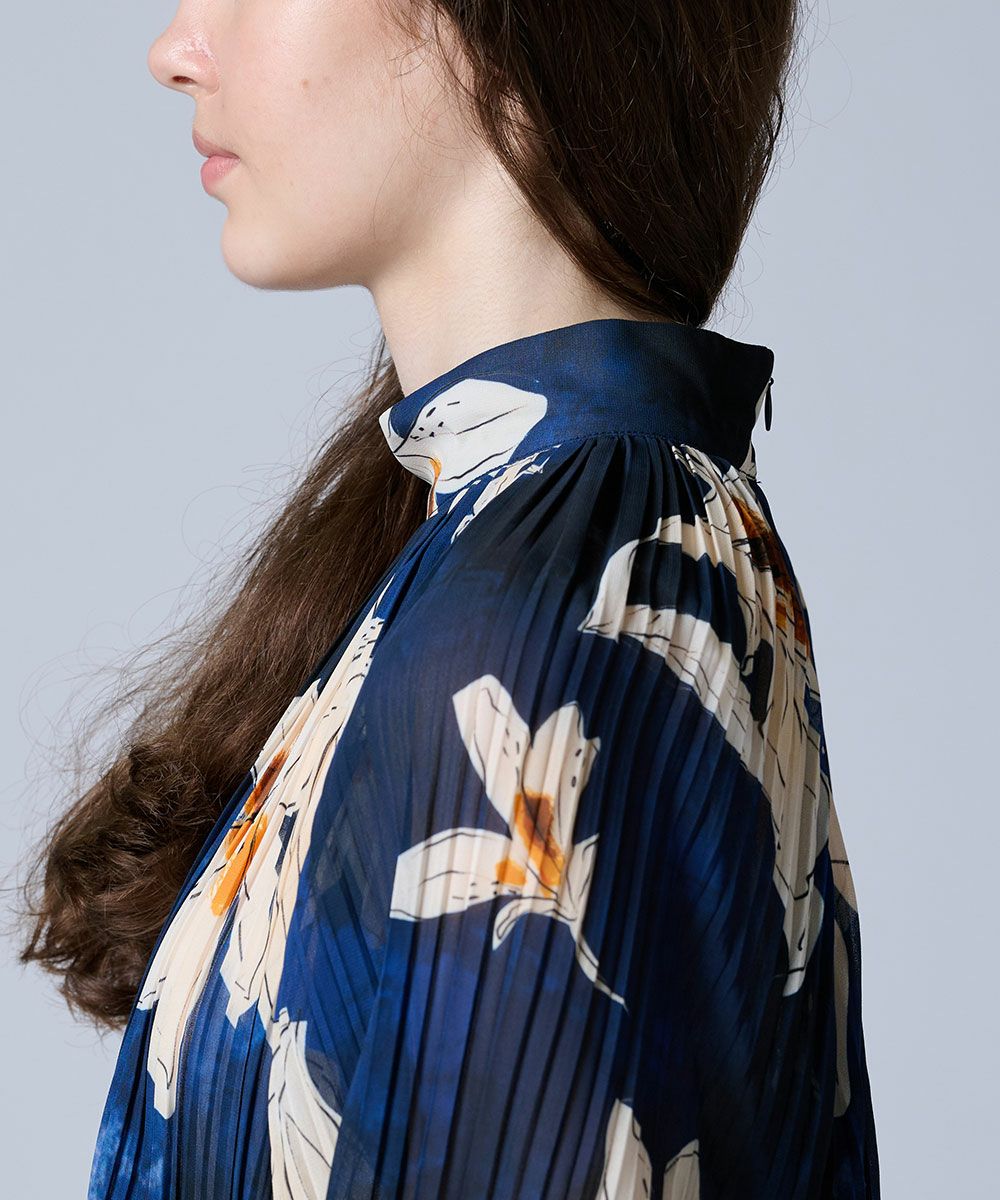 CORCOVADO / シフォンフラワーブラウス TOPS Night STORE | ダブル