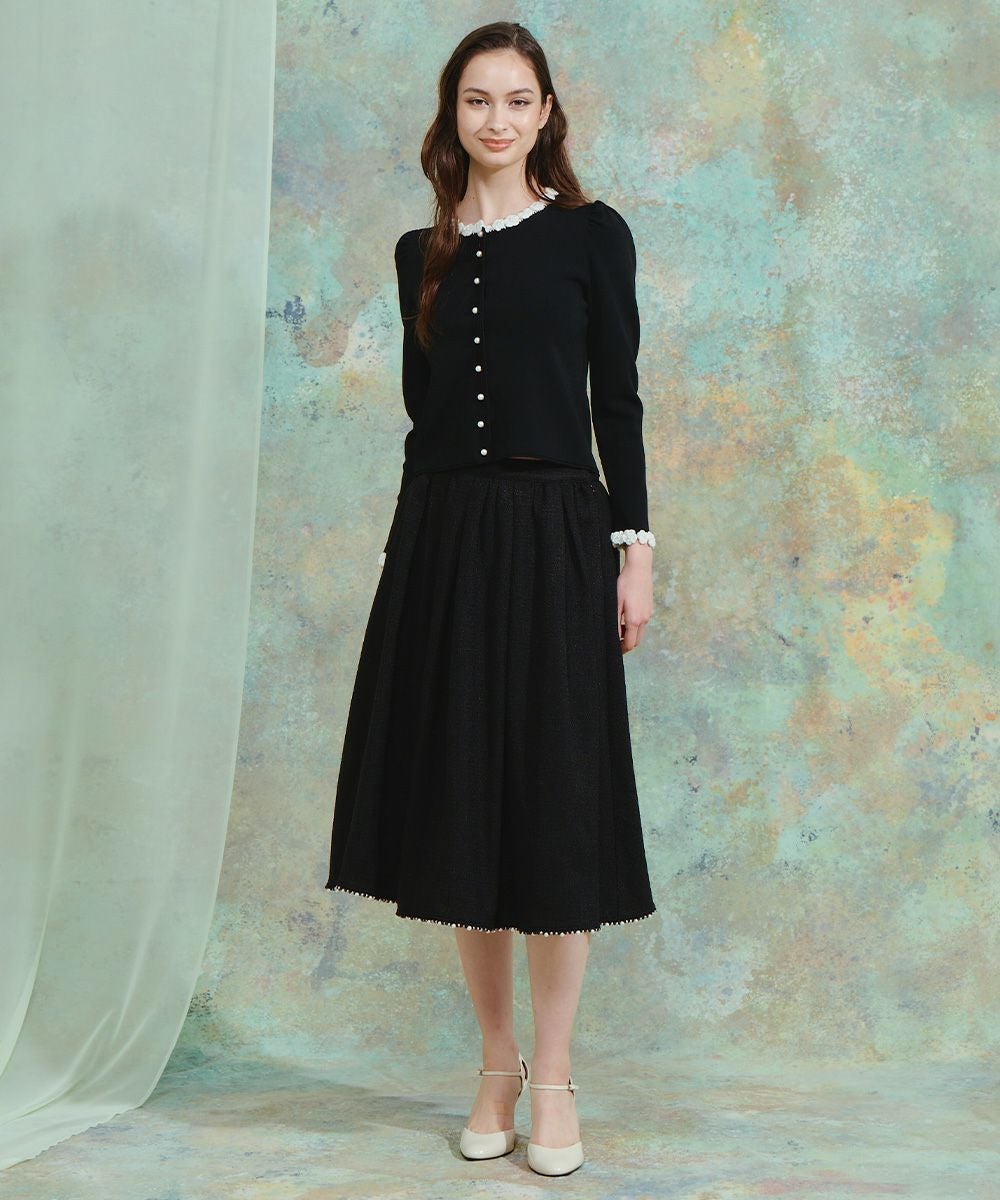 CORCOVADO / ツイード フレアスカート(SALE) BOTTOMS Night STORE