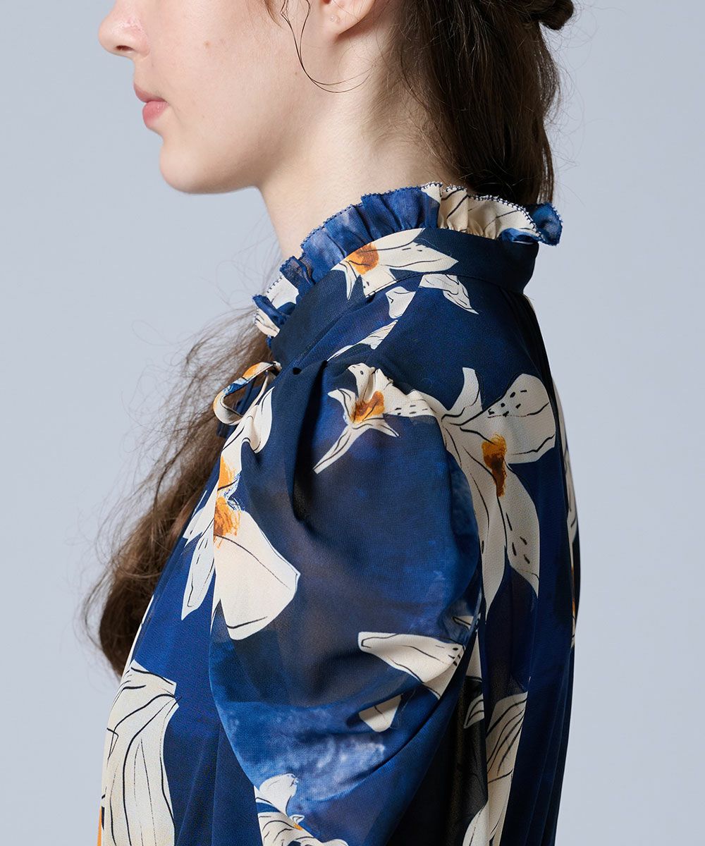 CORCOVADO / シフォンボウタイフラワードレス(SALE) DRESS Night STORE
