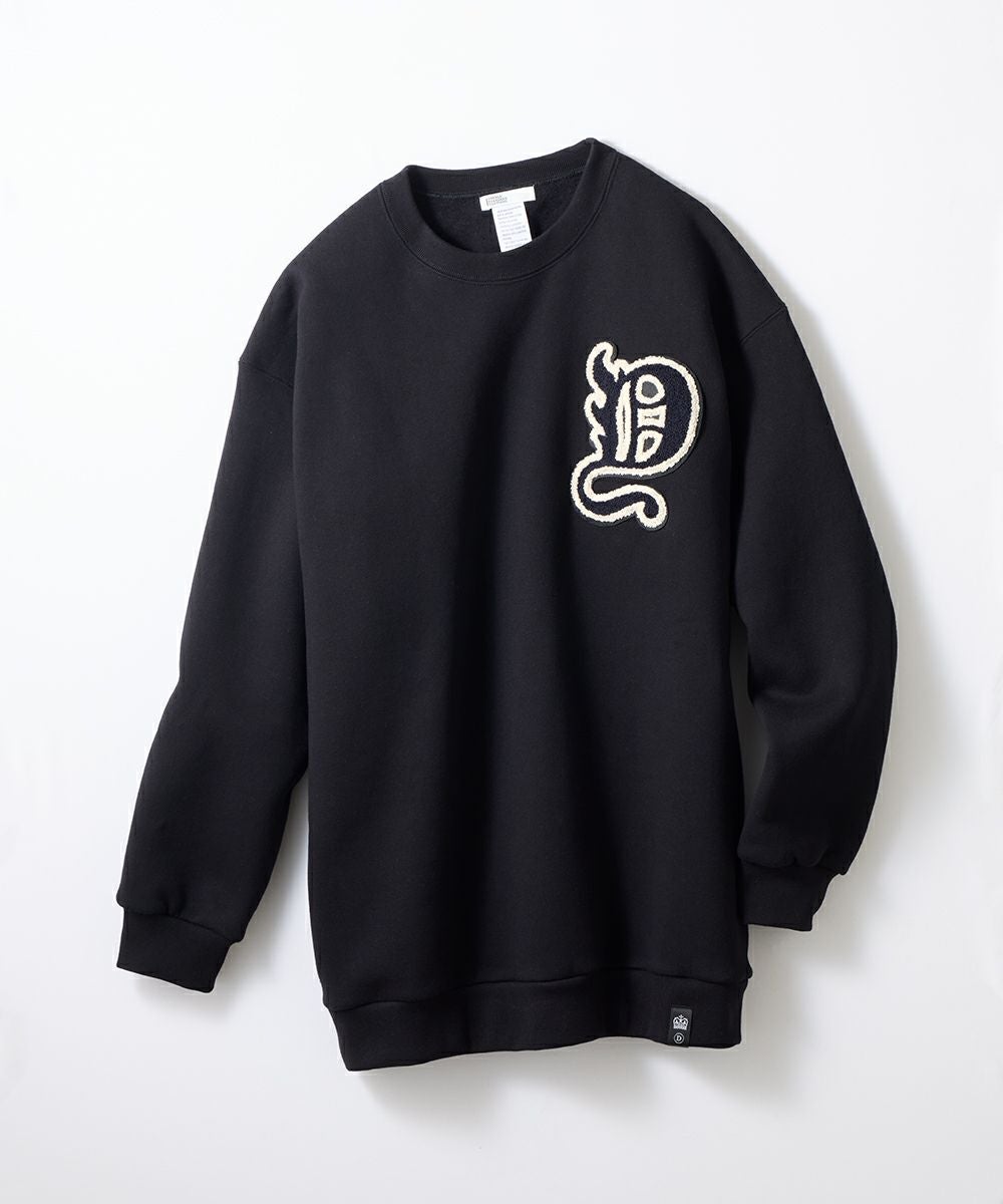 ダブスタ スウェット Tシャツ 裏毛 ダブルスタンダードクロージング DSC / Dワッペン 裏起毛プルオーバー(WEB限定) TOPS Night STORE