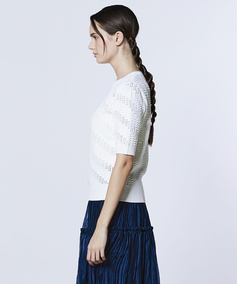 Sov. / 透かし編みニット(SALE) TOPS Night STORE | ダブル