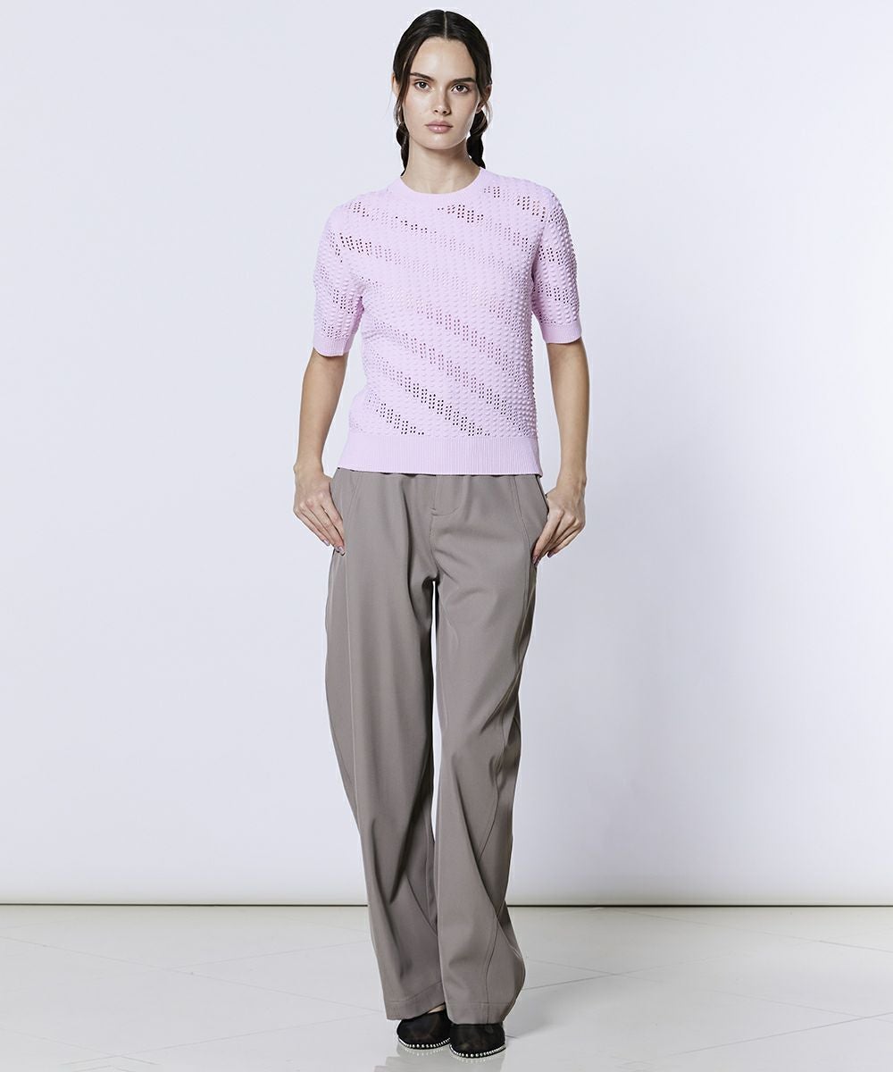 Sov. / 透かし編みニット(SALE) TOPS Night STORE | ダブル