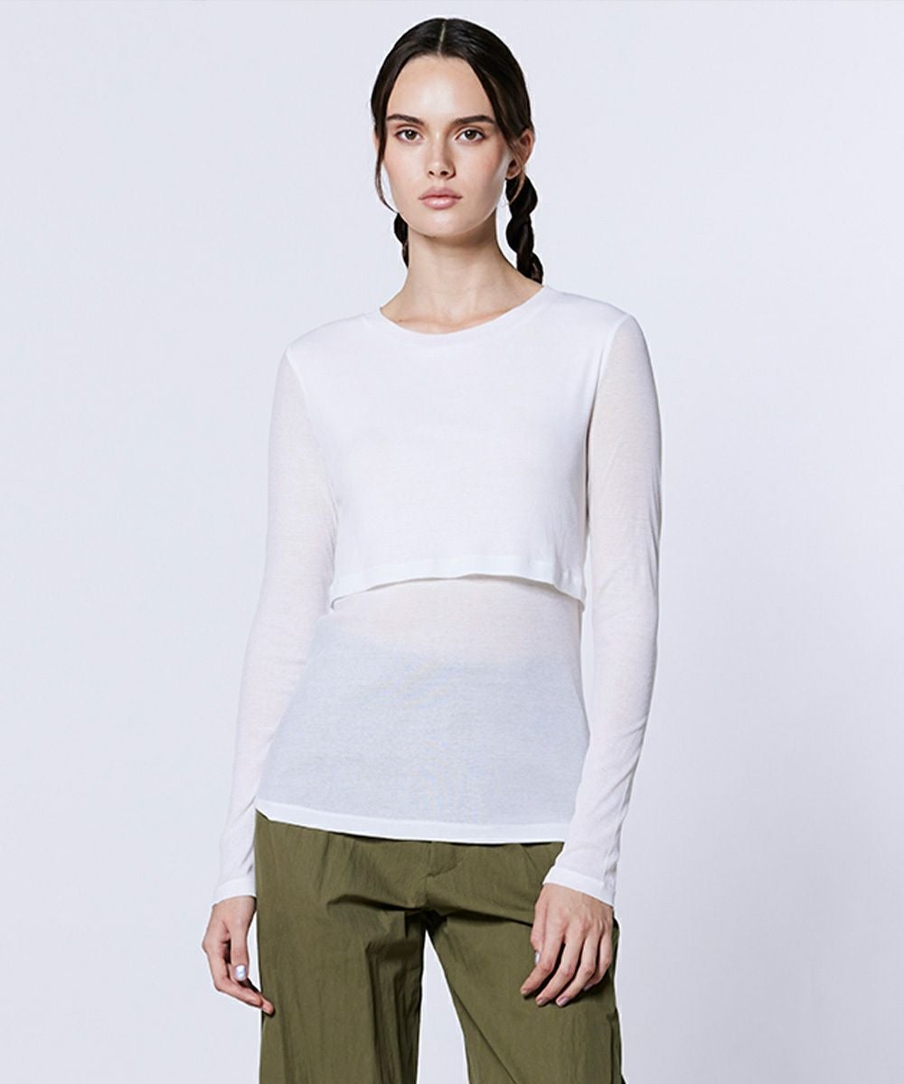 Sov. / レイヤードシアートップス(SALE) TOPS Night STORE | ダブル