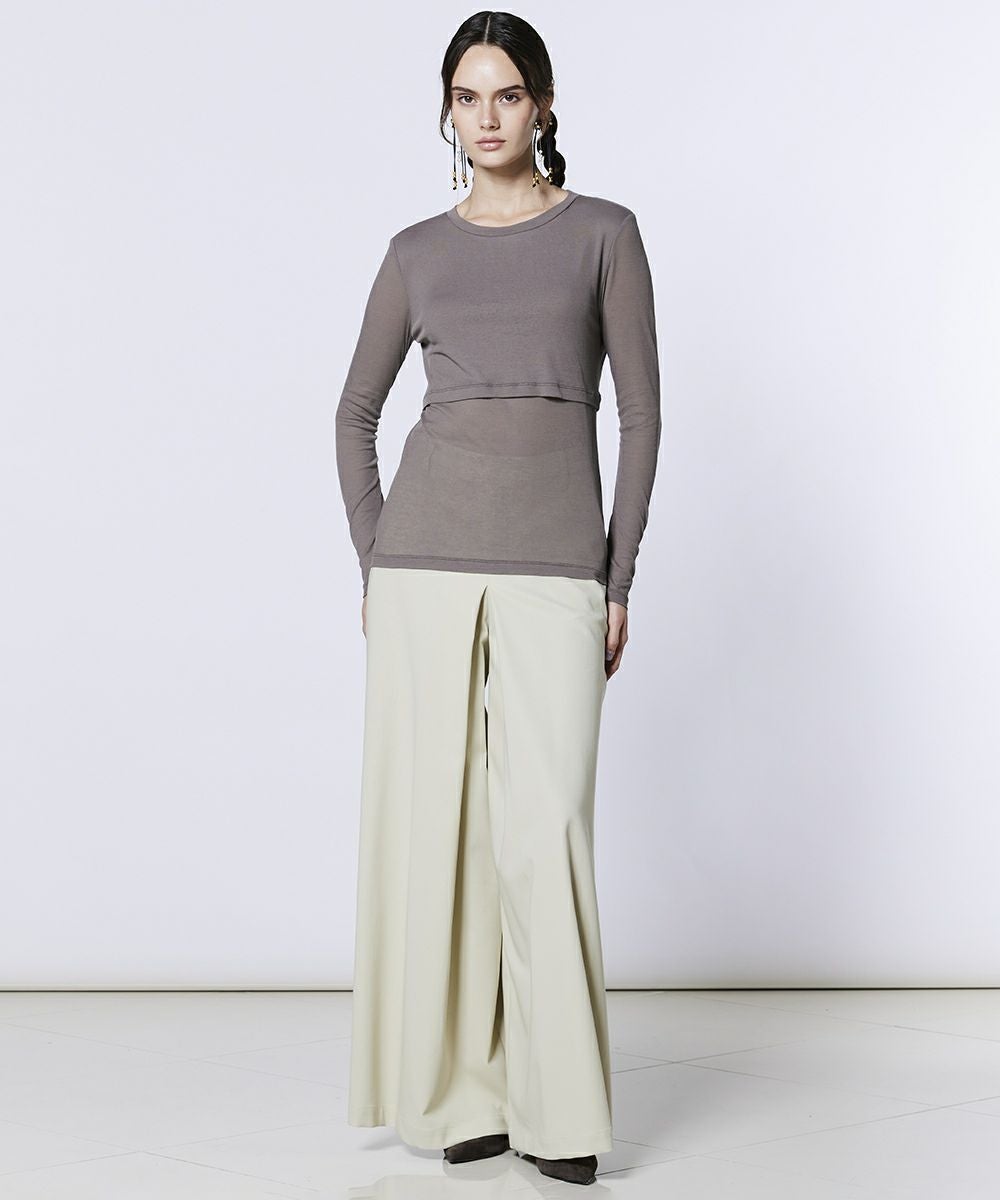 Sov. / レイヤードシアートップス(SALE) TOPS Night STORE | ダブル
