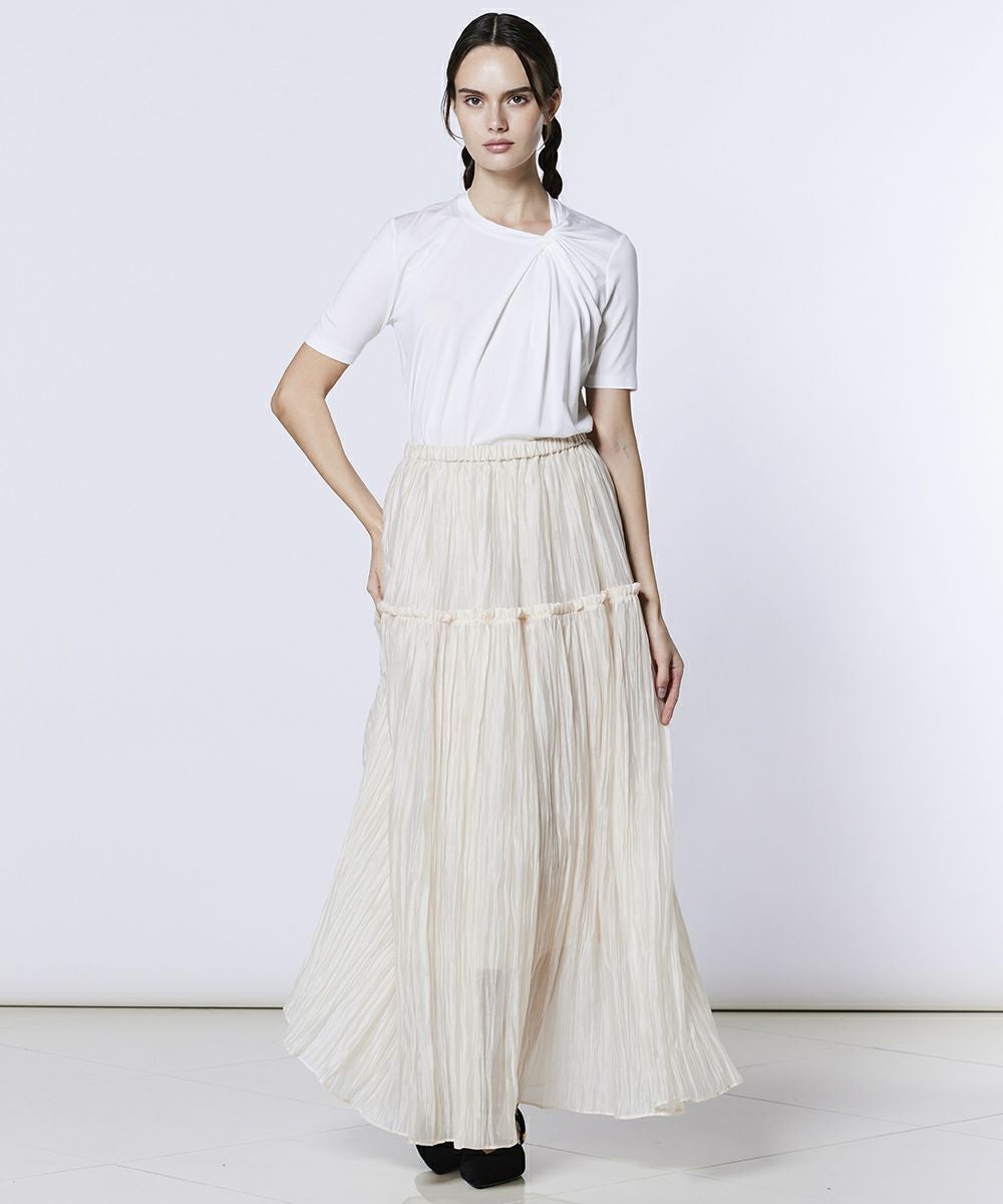 Sov. / シアー ティアードスカート(SALE) BOTTOMS Night STORE