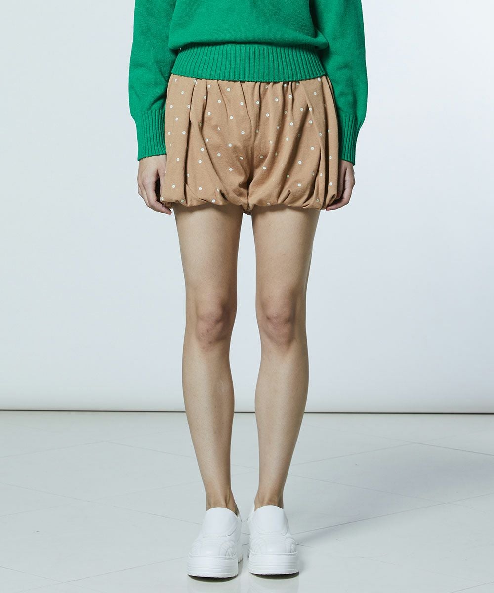 ベージュ×ミント