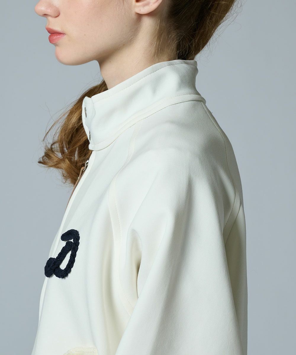 RSDロゴ入りホワイトシャツ　ダンボールニット h-LOGO / STREET-LOGO」刺繍ダンボールニットSS /WHITE/M/L |