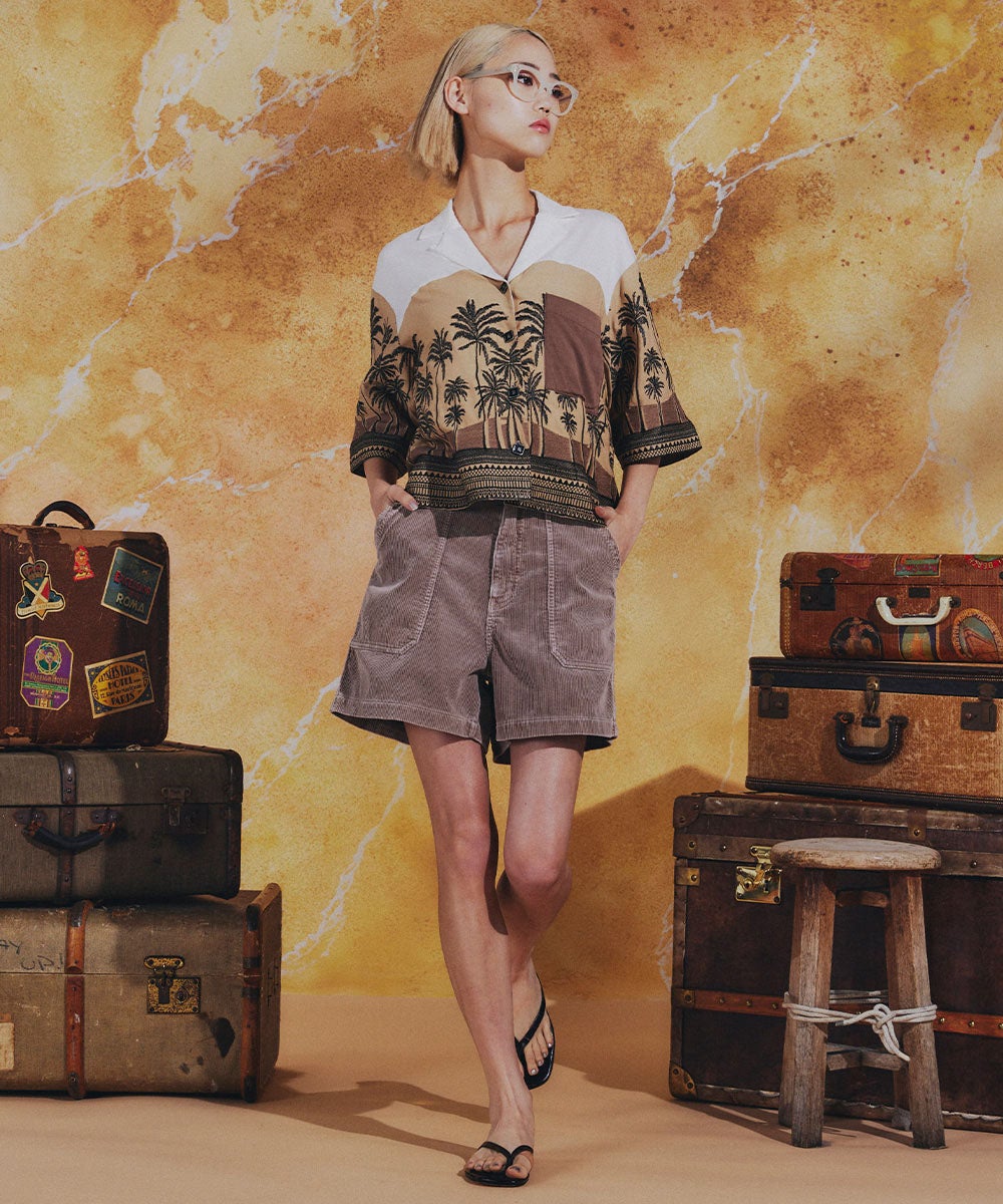 DSC / ビッグシルエット リゾートシャツ TOPS Night STORE | ダブル