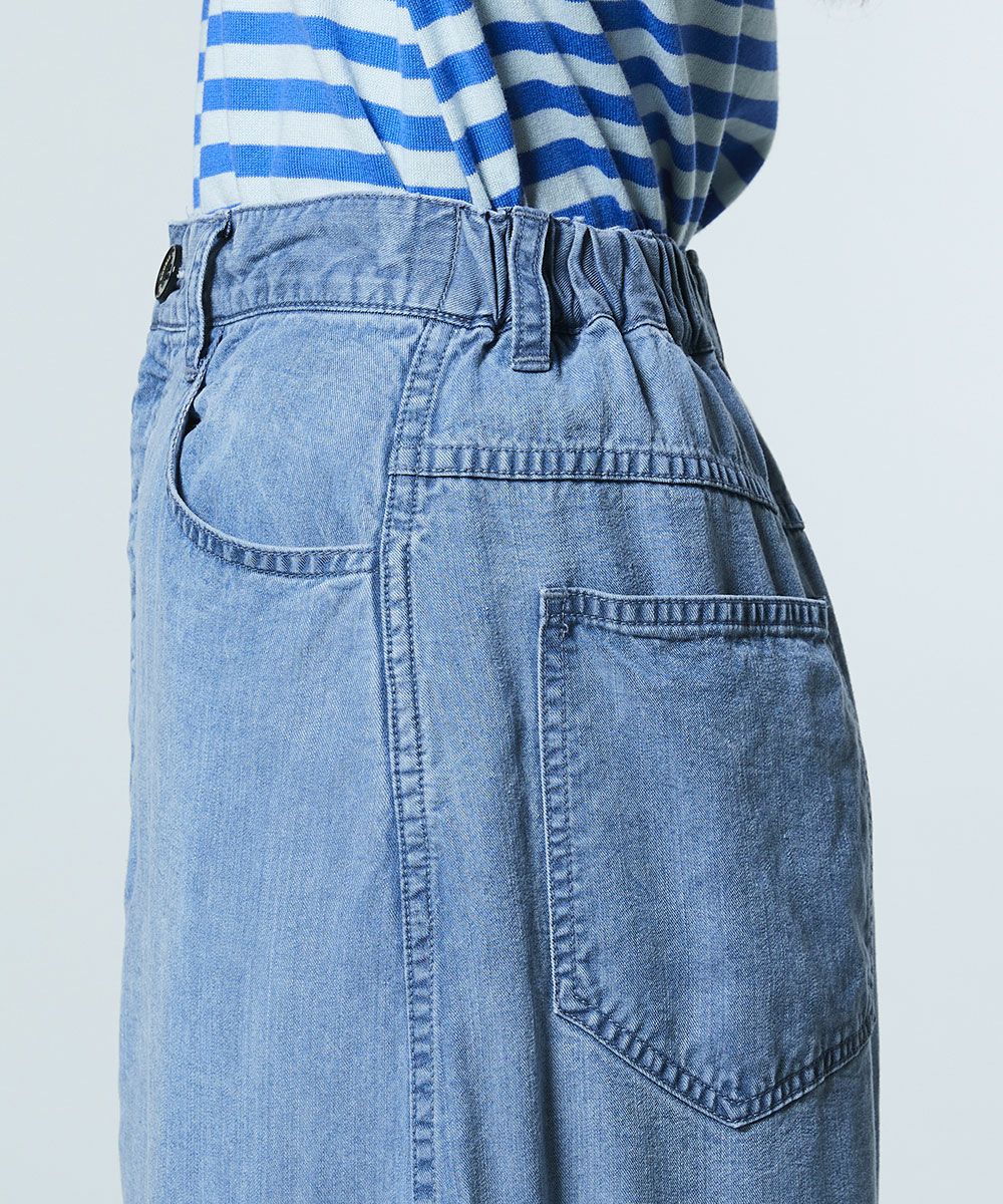 DSC / テンセルデニム ロングスカート BOTTOMS Night STORE | ダブル