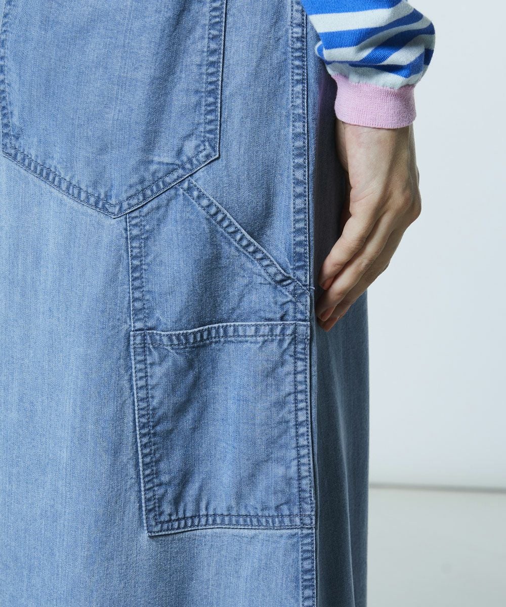DSC / テンセルデニム ロングスカート BOTTOMS Night STORE | ダブル