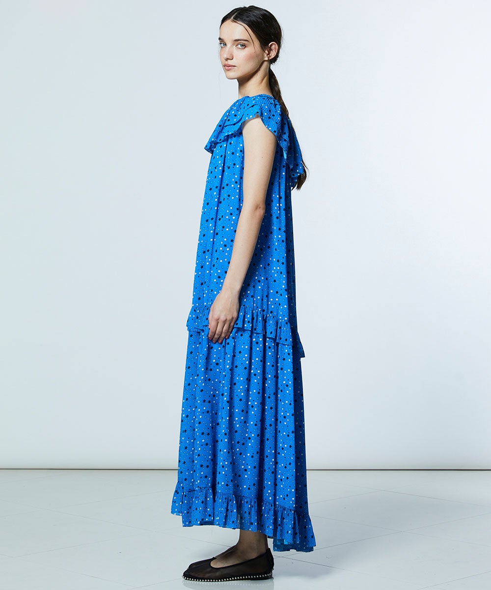 DSC / スター フリルシフォンギャザー2WAYワンピース(SALE) DRESS