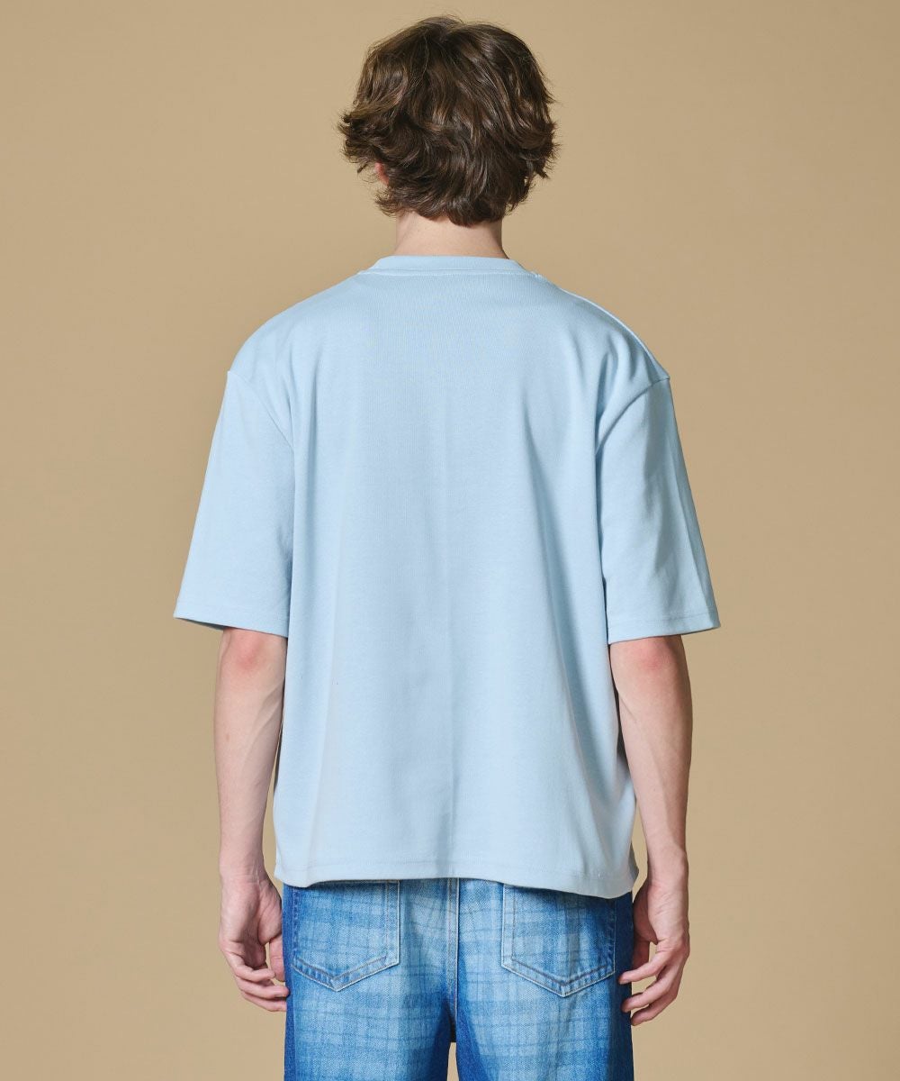 D/him オリジナルロゴ刺繍Tシャツ(SALE) TOPS Night STORE | ダブル