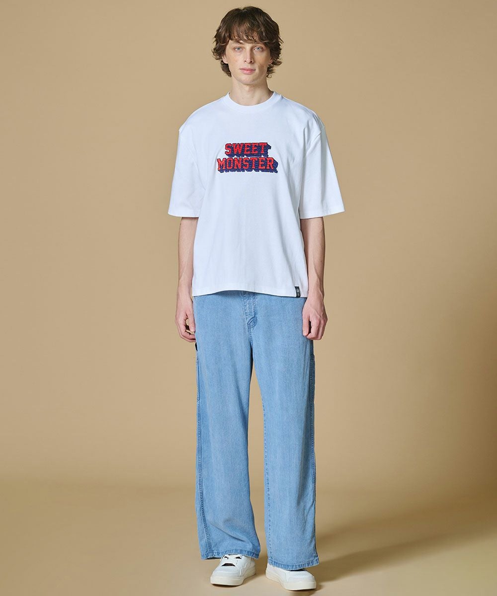 D/him オリジナルロゴ刺繍Tシャツ(SALE) TOPS Night STORE | ダブル
