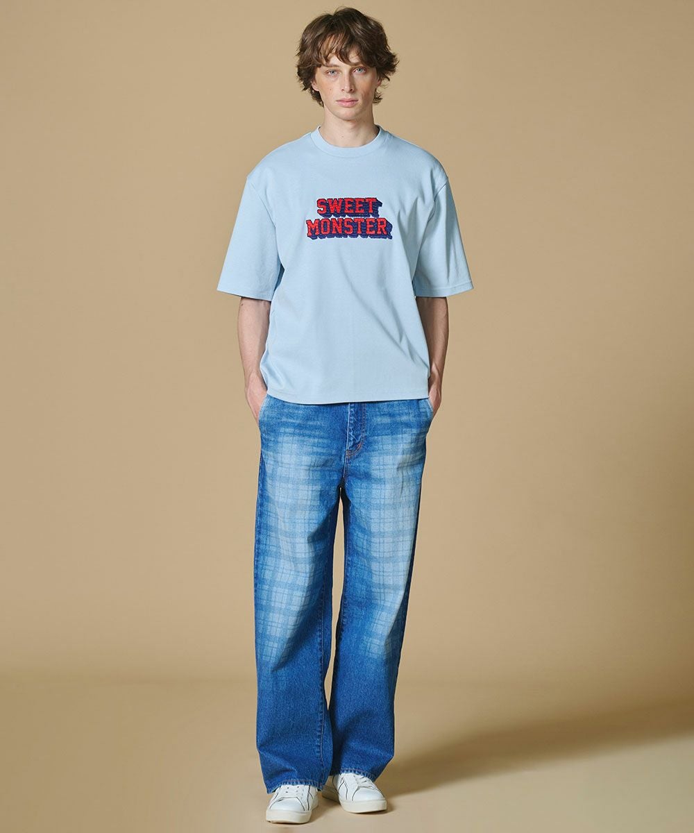 D/him オリジナルロゴ刺繍Tシャツ(SALE) TOPS Night STORE | ダブル