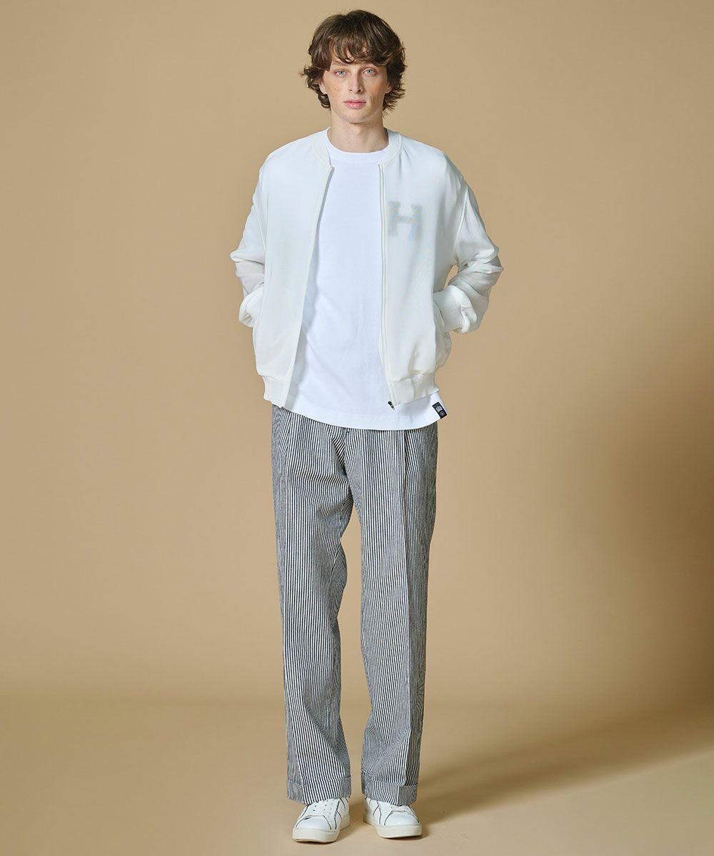 D/him フィブリルライク メッシュブルゾン OUTERS Night STORE